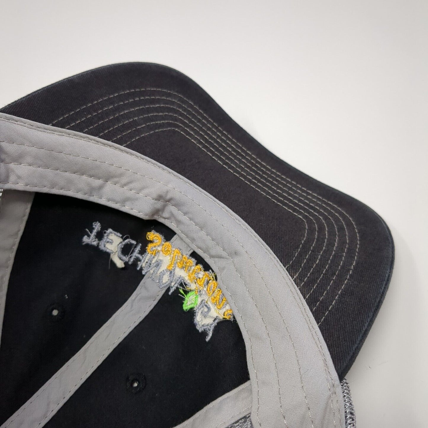 Technology Solutions LLC Slideback Trucker Hat Black One Size Mesh Back
