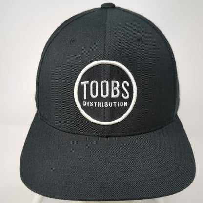 Yupoong Snapback Black One Size TOOBS Distribution Green Underbrim Wool Hat