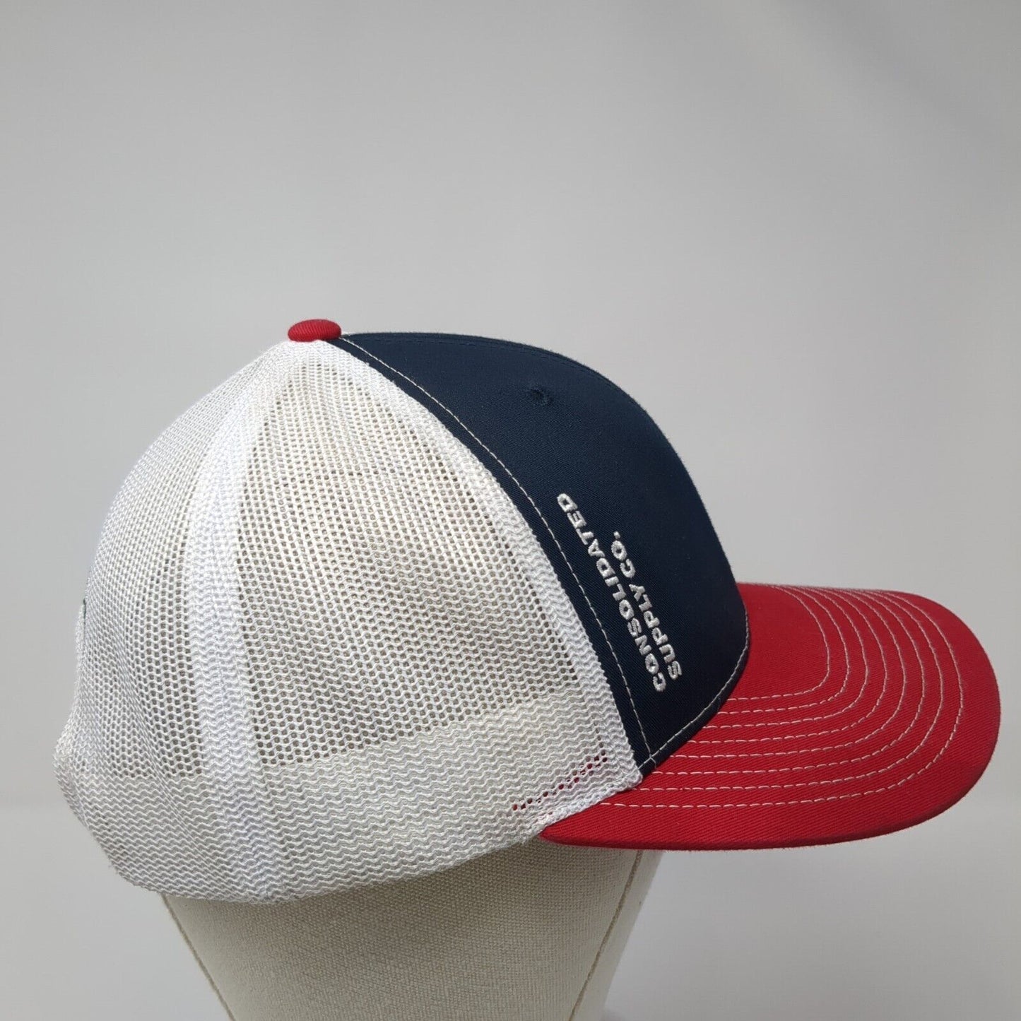 Consolidated Supply Co. Snapback Trucker Hat Multi One Size Richardson