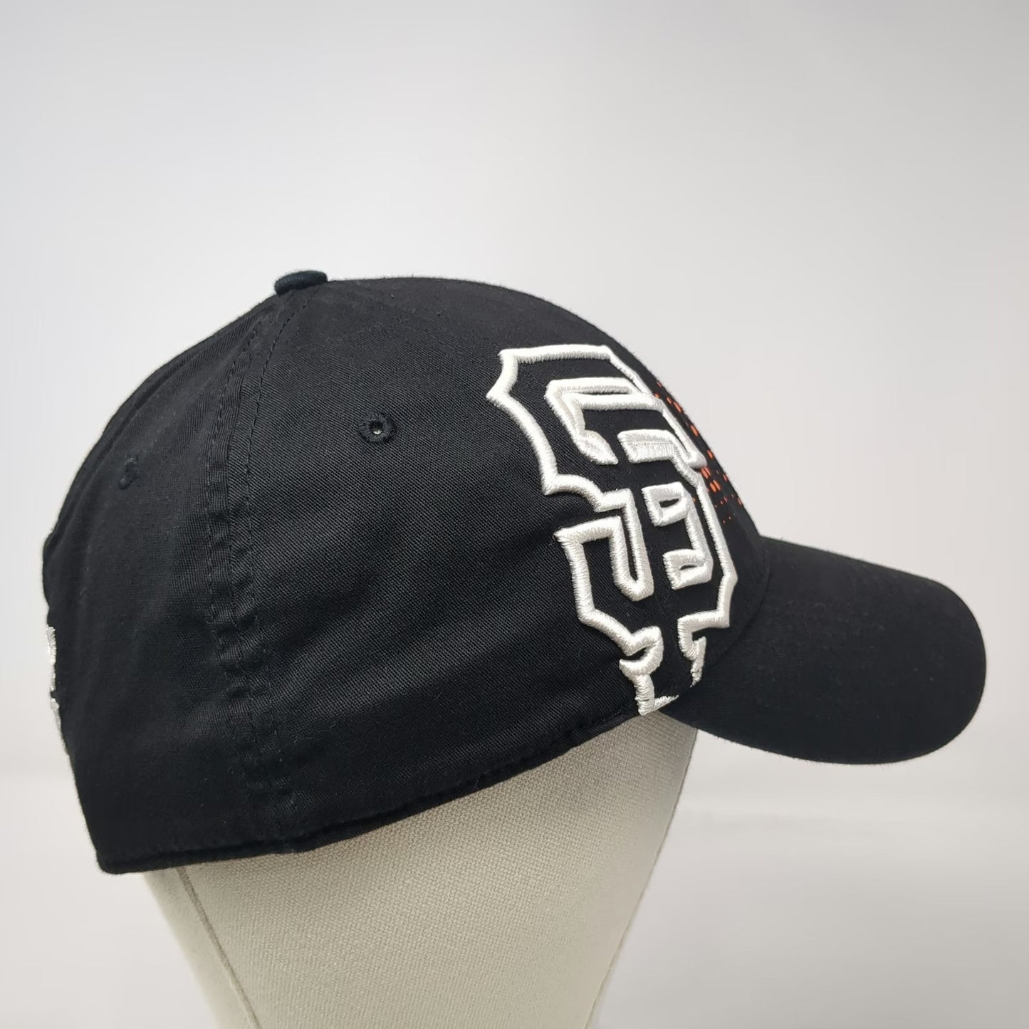 San Francisco Giants MLB New Era Baseball Cap Black L 39THIRTY Stretch Fit Hat