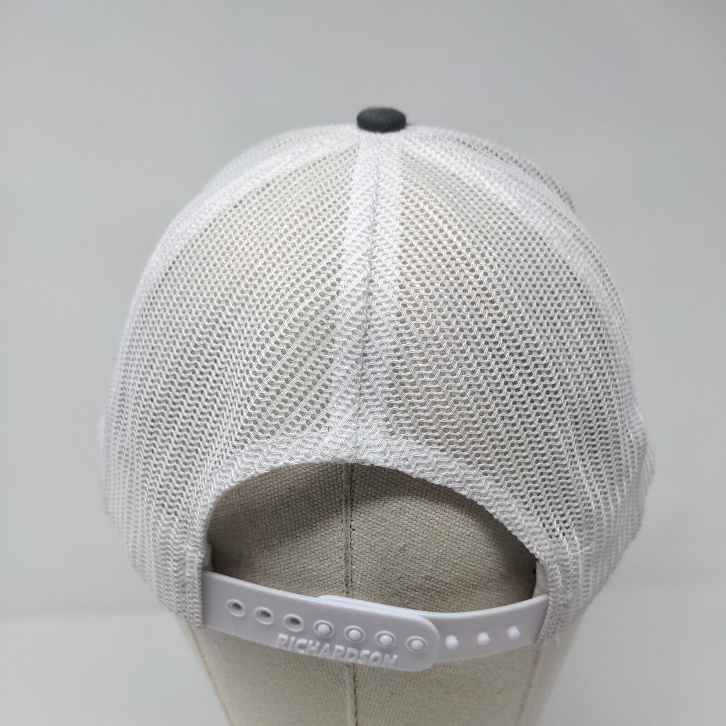 McGregor Snapback Mesh Back Trucker Hat Gray One Size Richardson