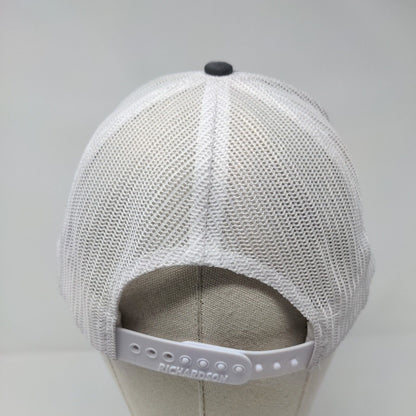 McGregor Snapback Mesh Back Trucker Hat Gray One Size Richardson