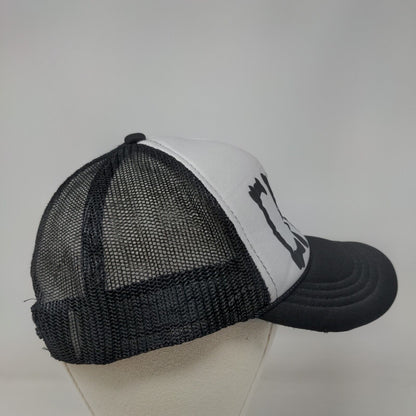 CMIV Snapback Mesh Back Rope Trucker Hat Black Youth Colorblock Otto