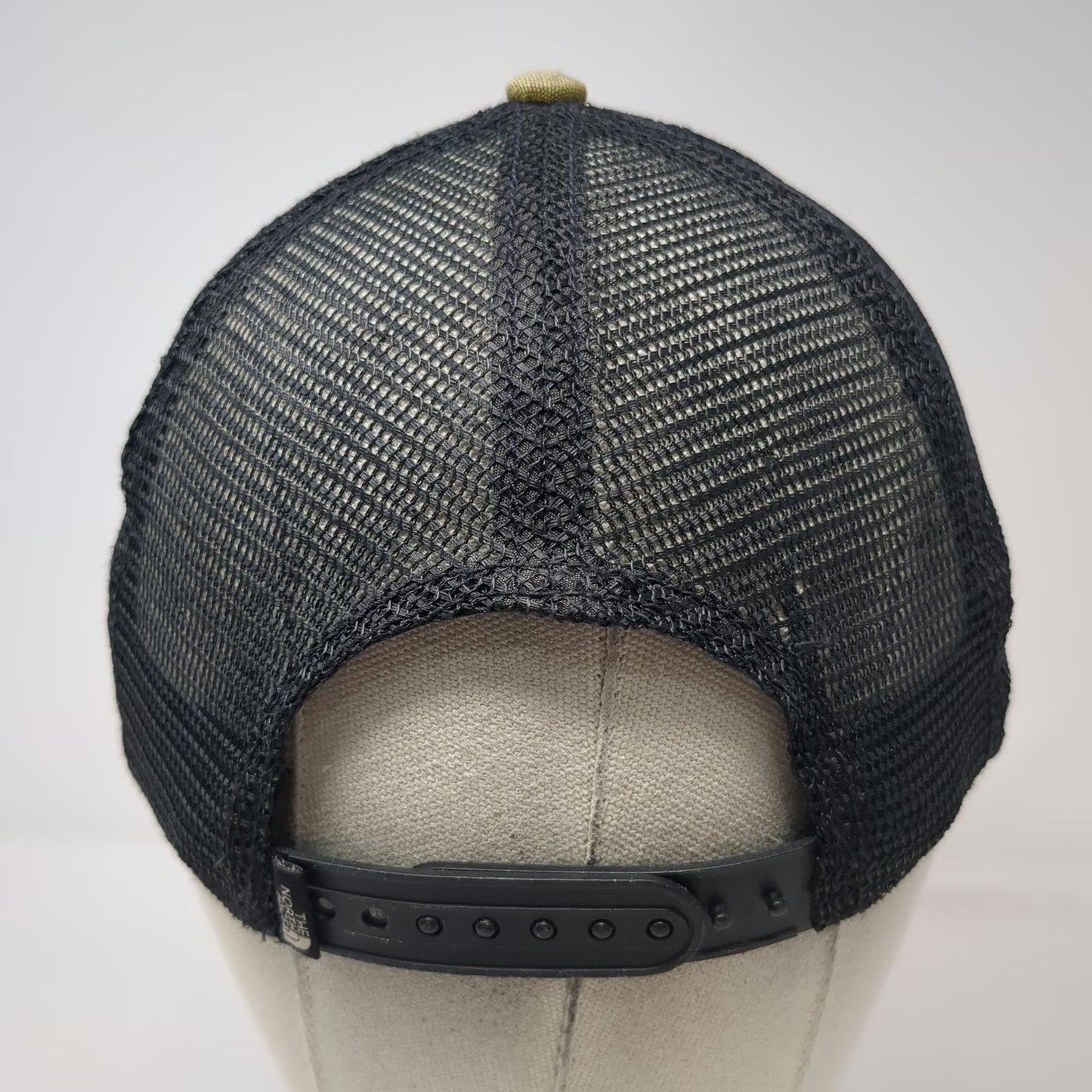 The North Face Trucker Hat Green One Size Mesh Snapback Alpine Equipment Patch