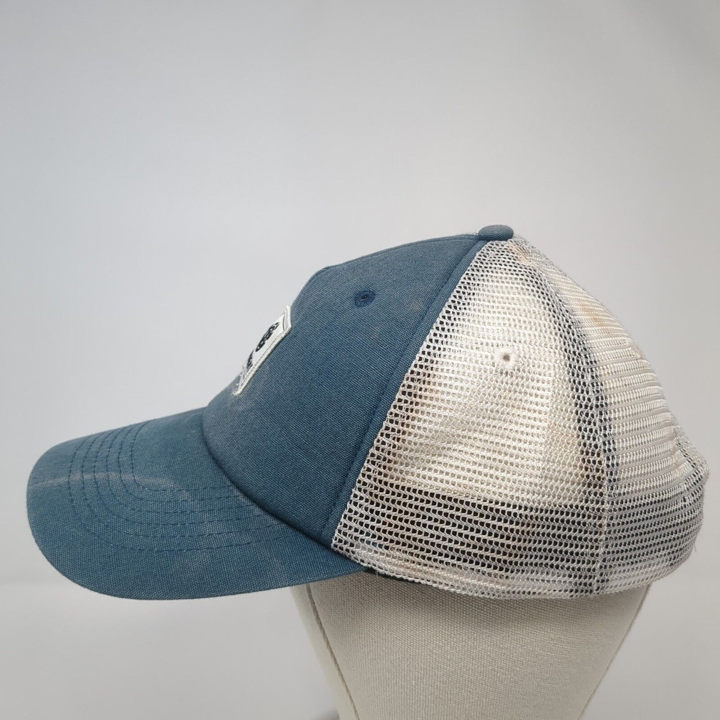 Element Made To Endure Snapback Trucker Hat Blue OS Adjustable Mesh Back 6 Panel
