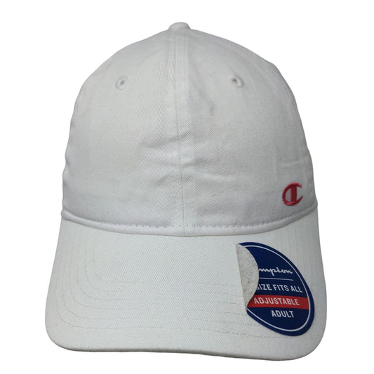 Champion Women's Slideback Hat White Size OSFA Embroidered Logo