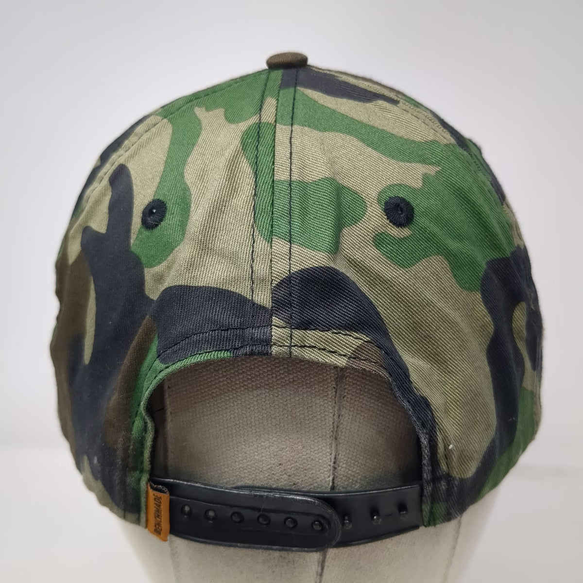 Benchmade 5 Panel Green One Size Hat Knife Company Gold Rope Snapback Camo