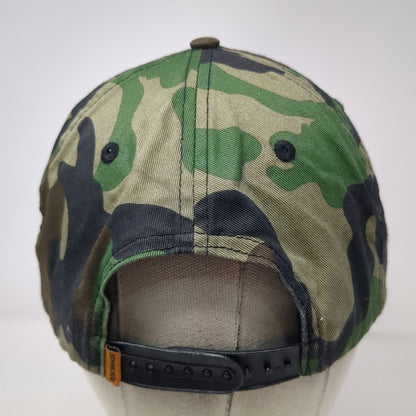 Benchmade 5 Panel Green One Size Hat Knife Company Gold Rope Snapback Camo