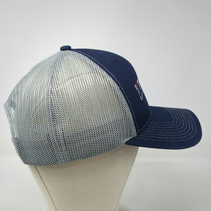 Outdoor Cap Trucker Hat Blue One Size Snapback Mesh Top Line Appliance Center