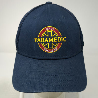 New Era Blue One Size Trucker Hat NHTI Concord Paramedic Program Mesh Snapback