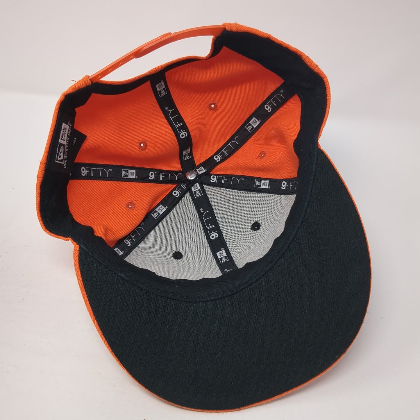 KTM Snapback Hat Orange One Size Adjustable Colorblock New Era 6 Panel