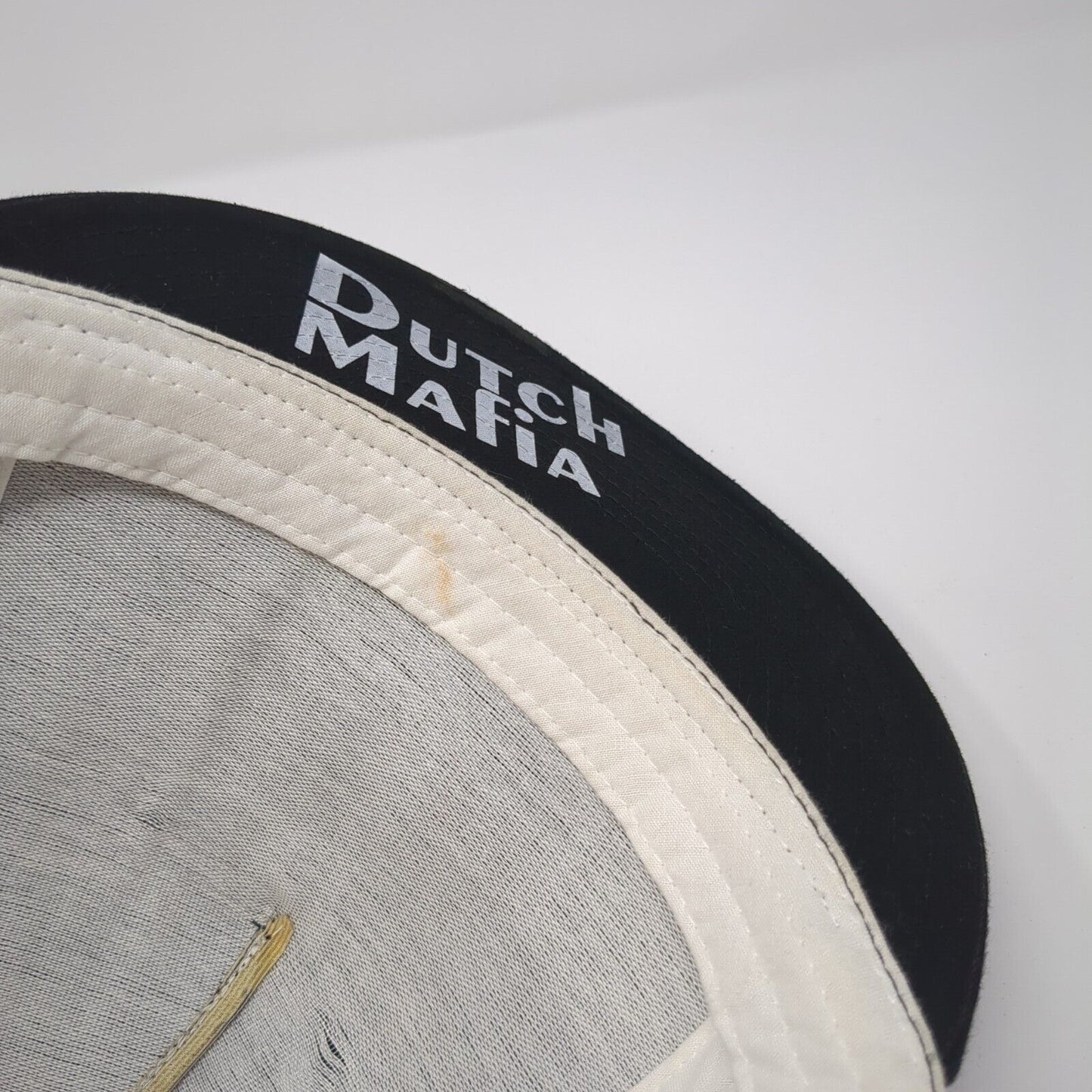 Dutch Mafia Snapback Trucker Hat Black One Size Mesh Back Yupoong