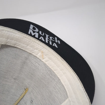 Dutch Mafia Snapback Trucker Hat Black One Size Mesh Back Yupoong