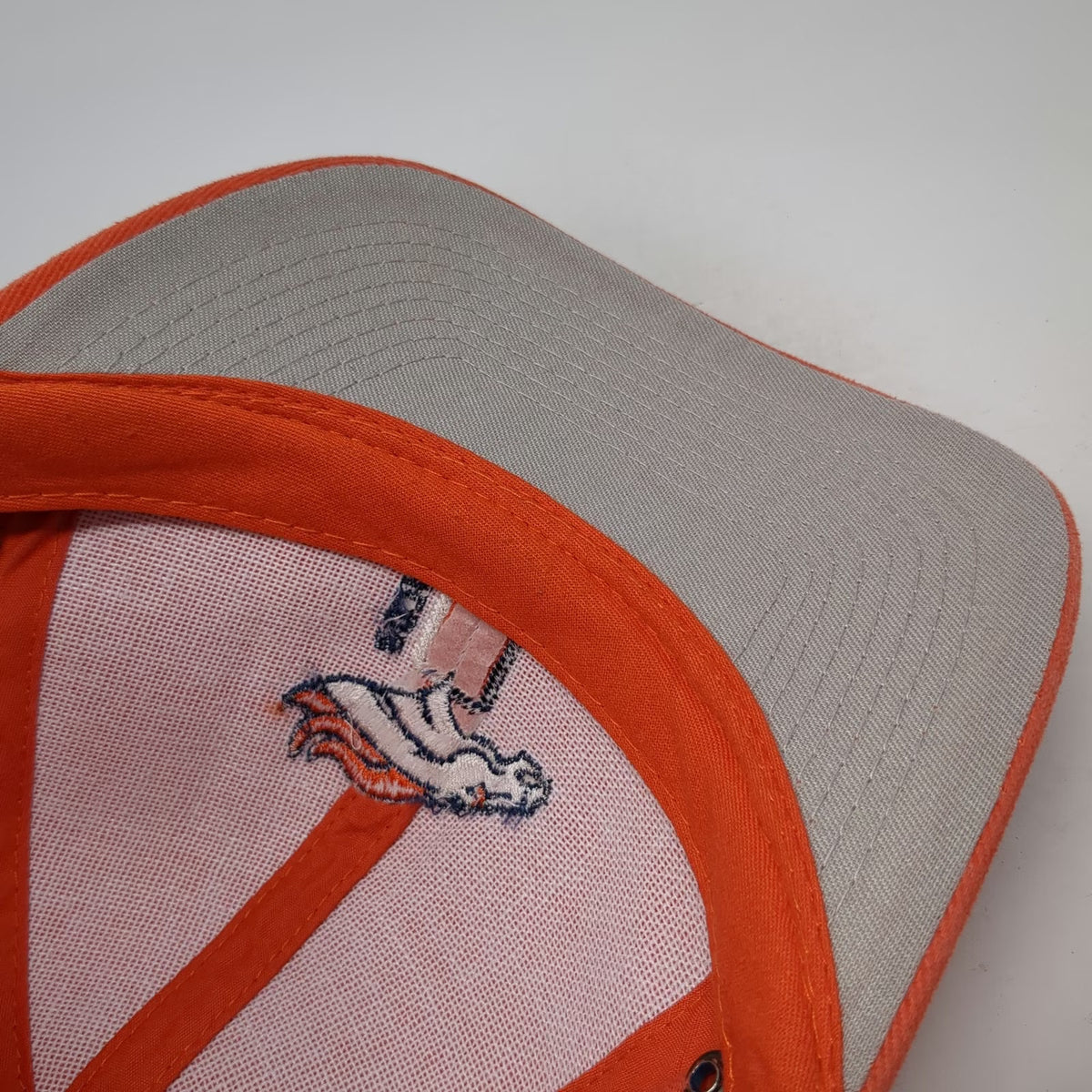Denver Broncos NFL Logo 7 Snapback Orange White Blue One Size Embroidered Hat