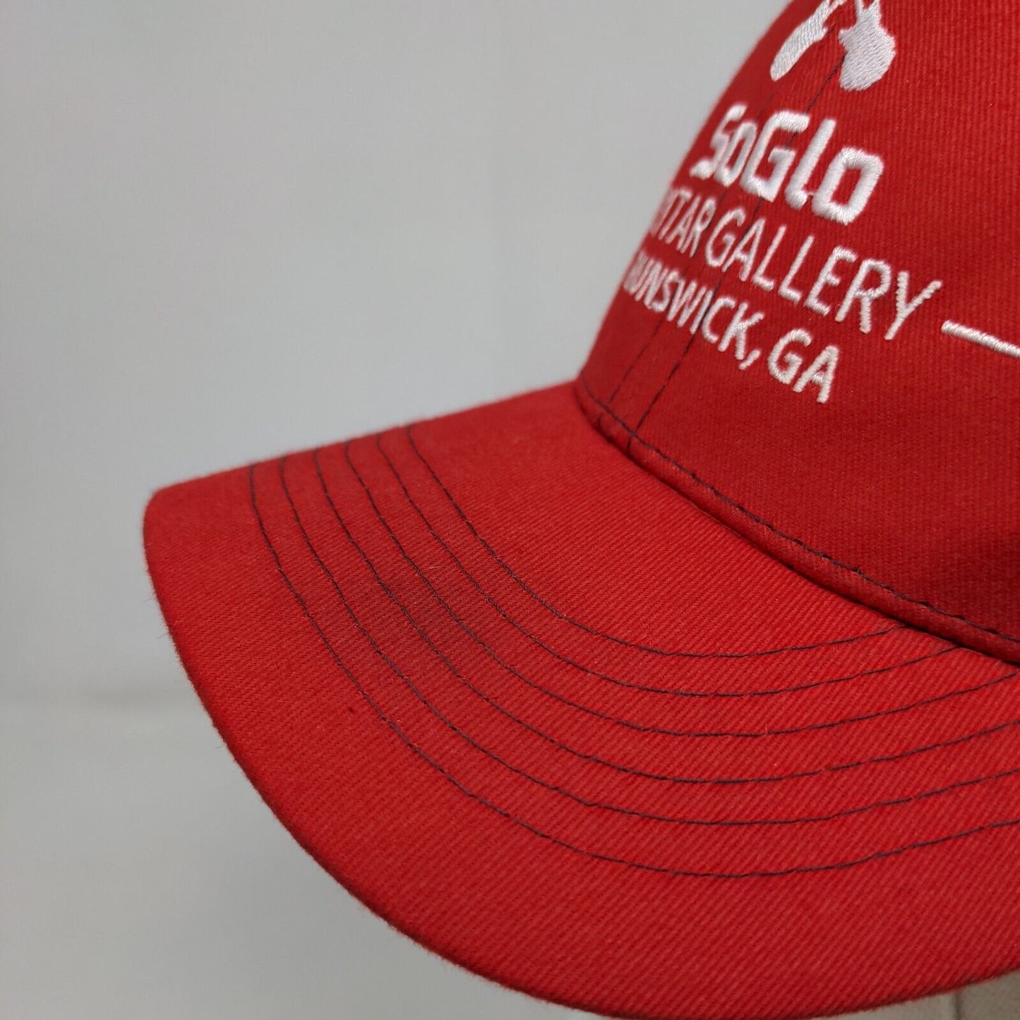 SoGlo Guitar Gallery Snapback Mesh Back Trucker Hat Multi One Size Hit Wear