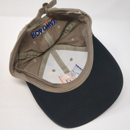 Roadway Express Slideback Hat Brown One Size Adjustable Colorblock