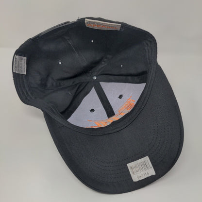 Team STIHL Snapback Hat Black One Size Embroidered Solid 6 Panel