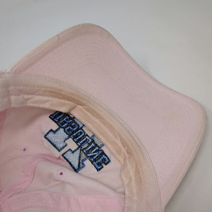 Fahrenheit Baseball Cap Pink One Size Ursuline Embroidered Logo Slideback hat