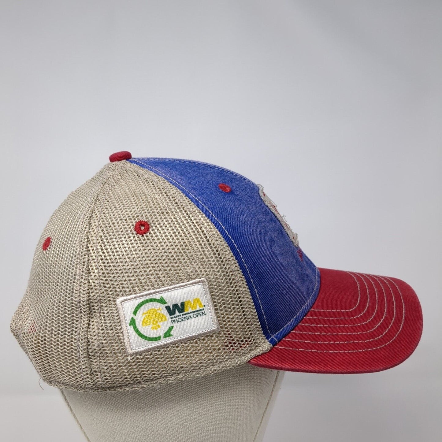 TPC Scottsdale Snapback Trucker Hat Multi One Size Classic Cut Mesh Back Ahead