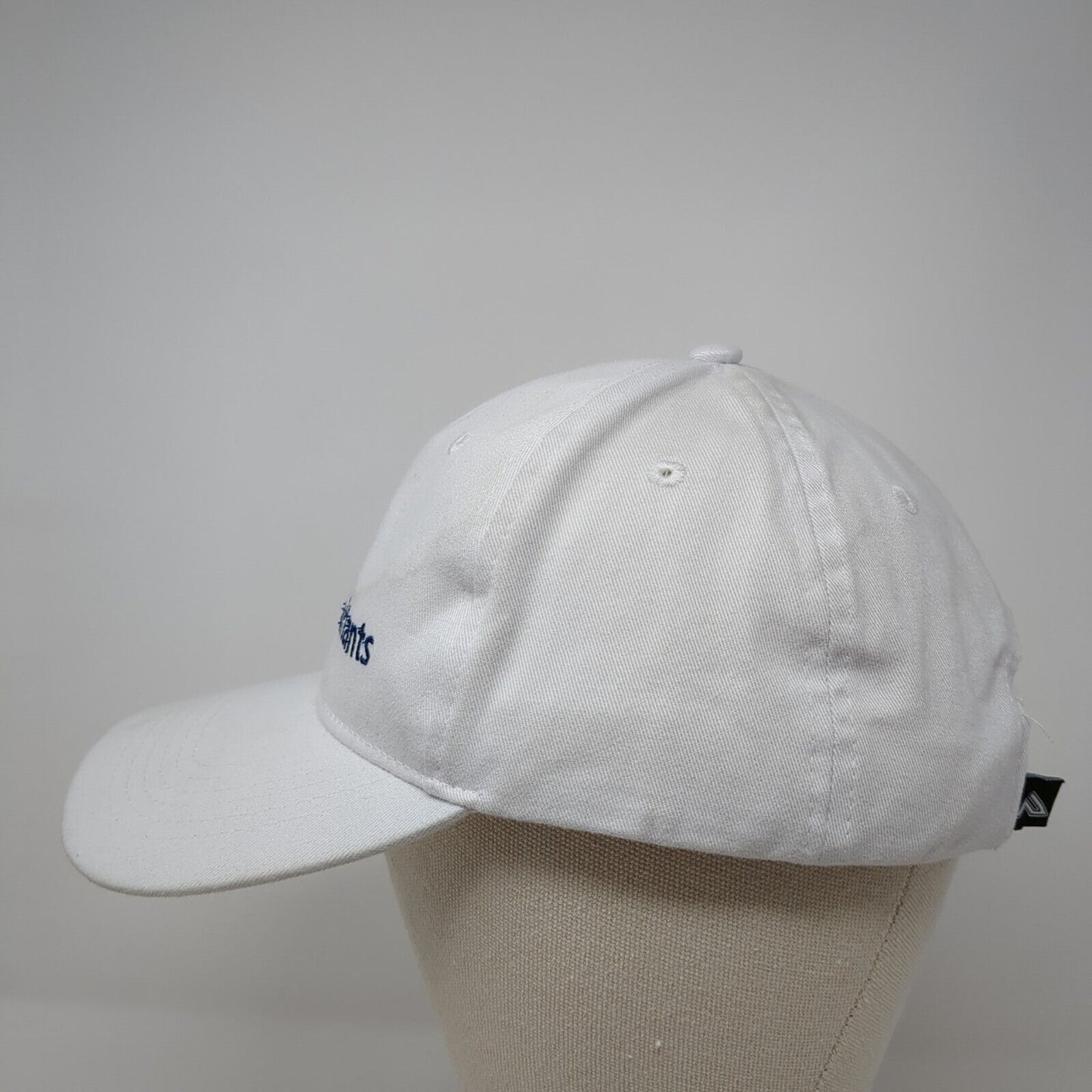 Stanley Consultants Strapback Hat White One Size Adjustable Pacific Headwear