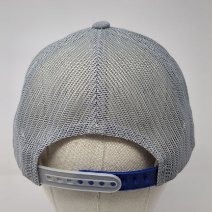 Travis Mathew California Patch Trucker Hat Gray One Size Mesh Back