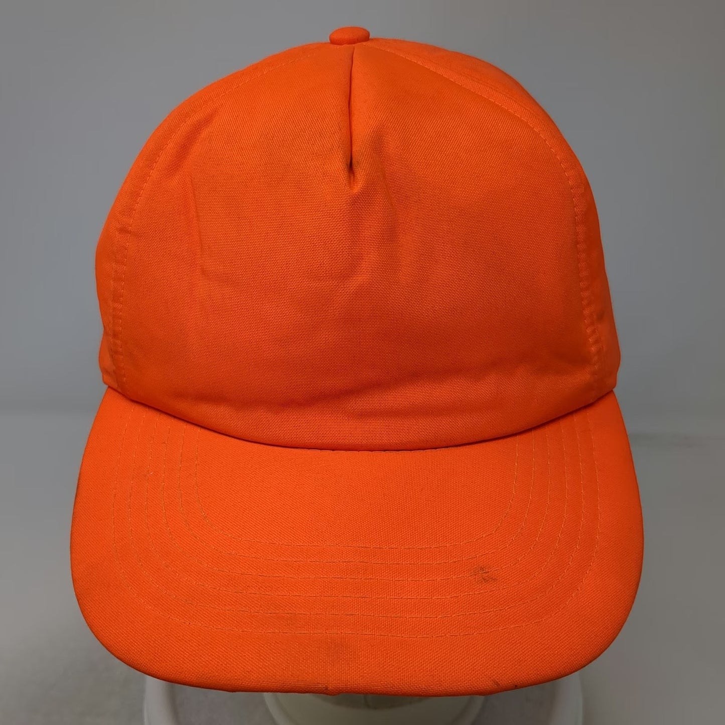 Winchester 5 Panel Orange One Size Hunting Safety Blaze Blank Hat Slideback