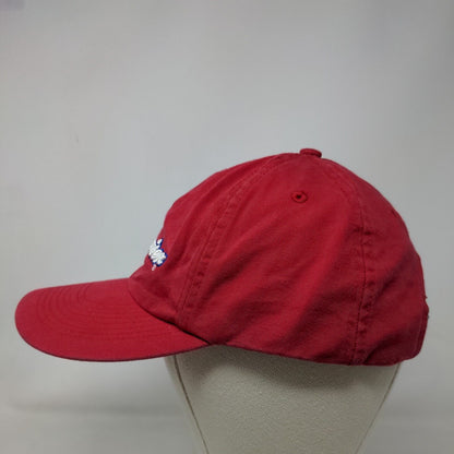 Budweiser Men's Strapback Hat Red OSFA Boston Red Sox Embroidered 2006 Logo