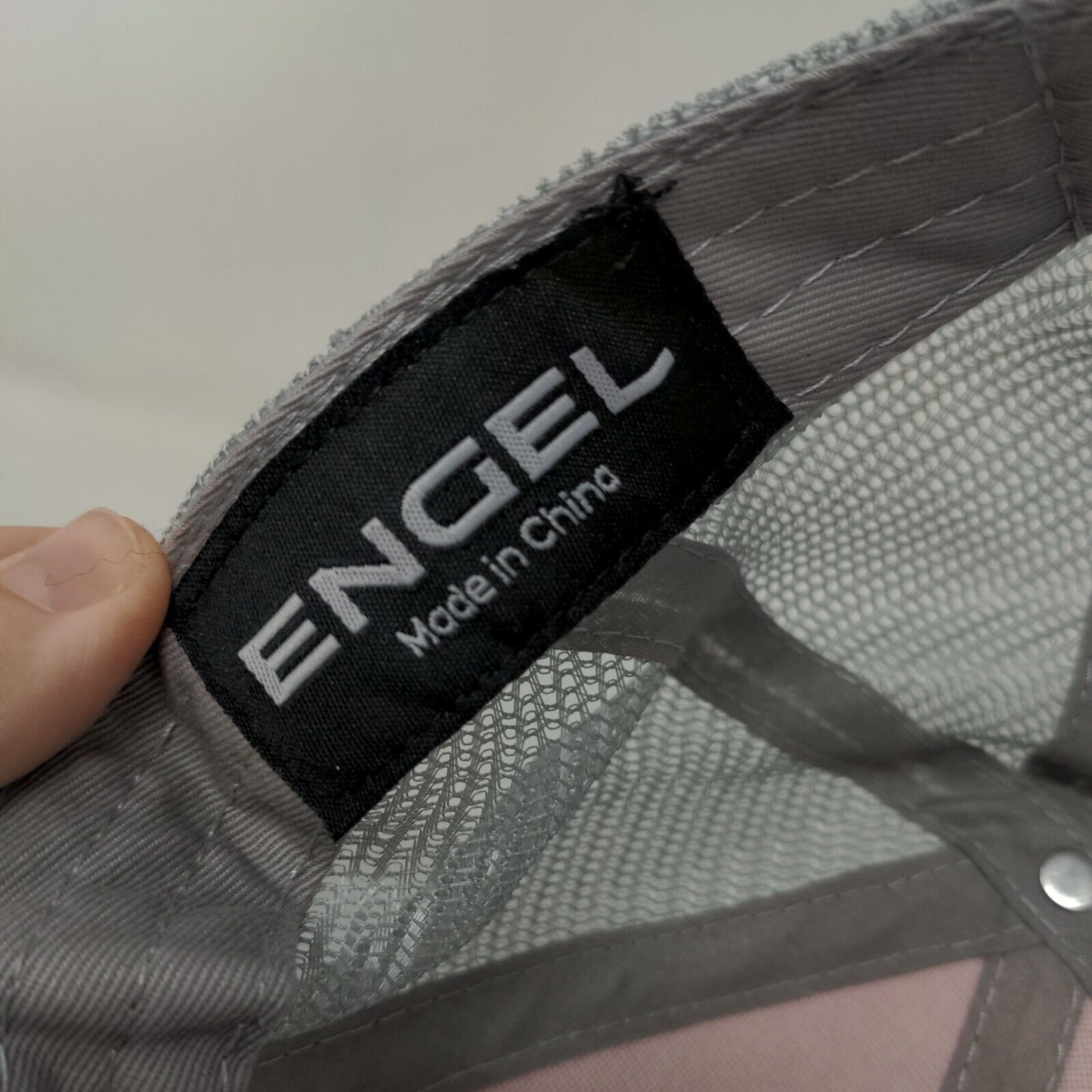 Engel Snapback Trucker Hat Multicolor OSFM Adjustable Embroidered Mesh Back