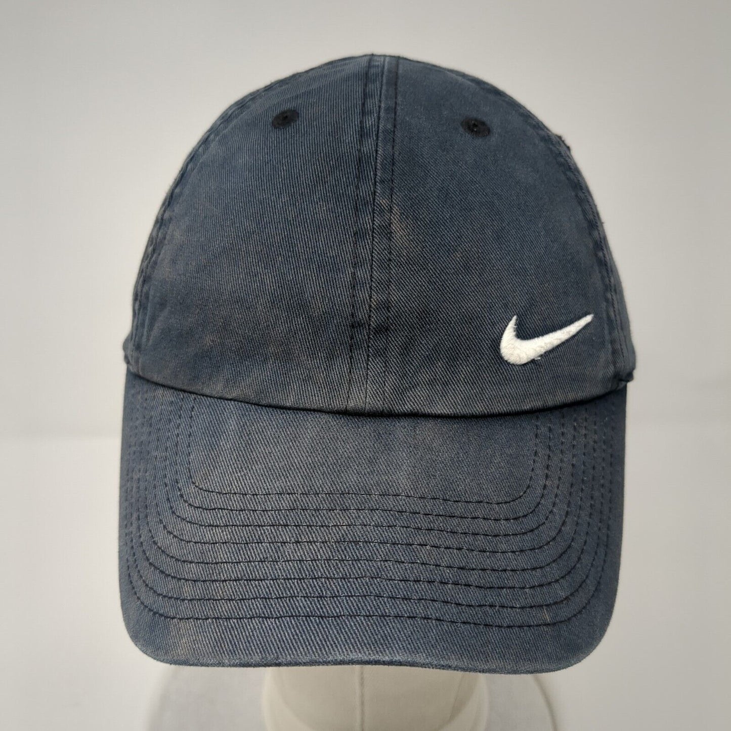 Nike Slideback Hat Blue One Size Adjustable Swoosh Heritage86 Solid