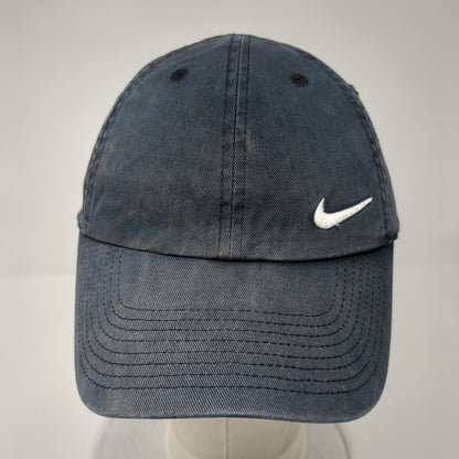 Nike Slideback Hat Blue One Size Adjustable Swoosh Heritage86 Solid