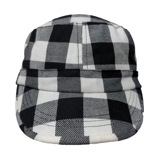 Unbranded Women's Strapback Cadet Cap Multicolor Plaid Size OS Polycotton