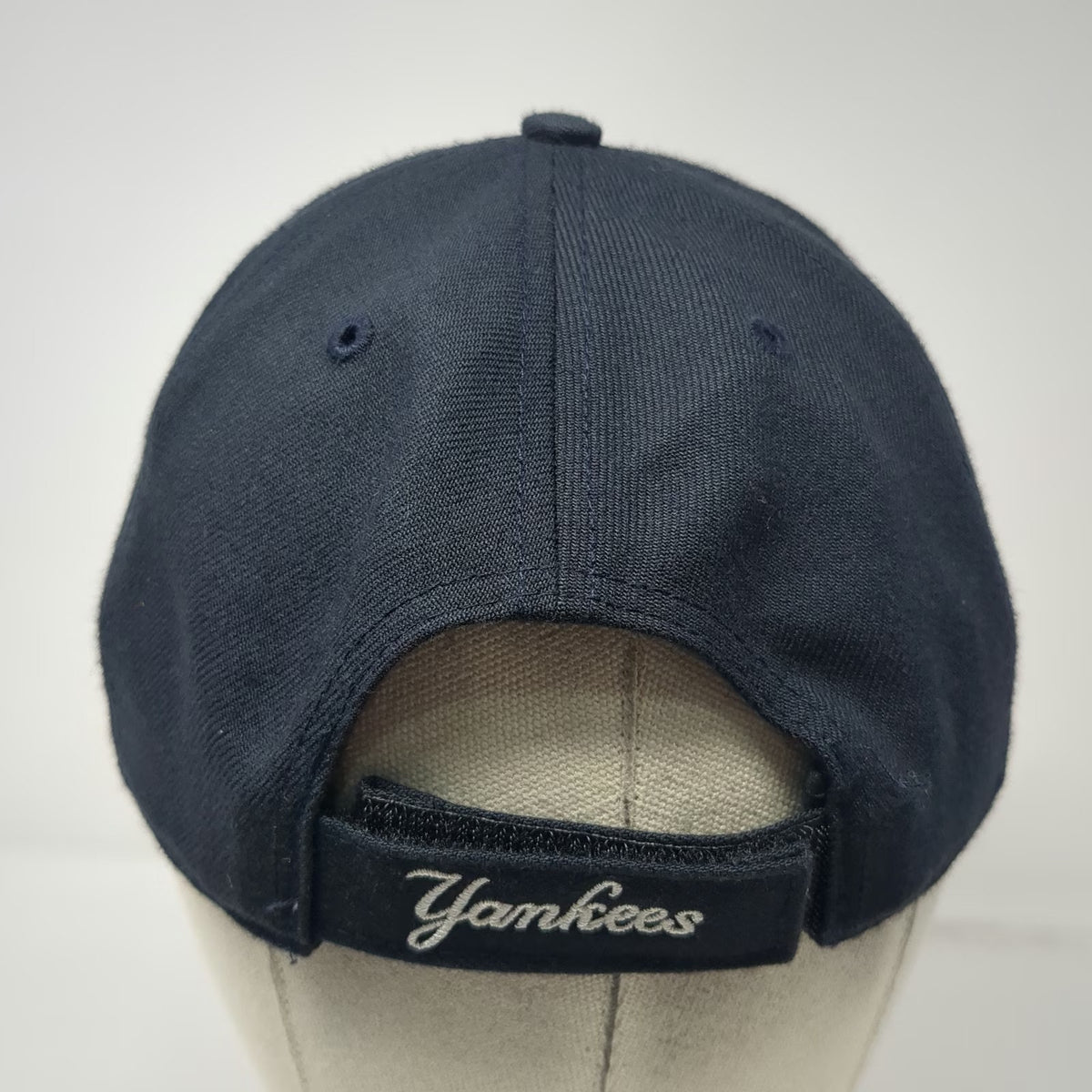 '47 New York Yankees MLB Baseball Cap Blue OSFM Strapback Wool Blend Hat