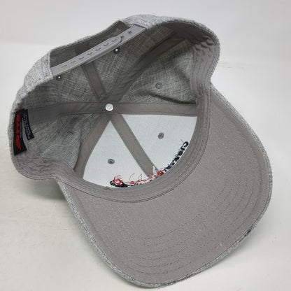 Otto Snapback Hat Gray One Size CleaverBrooks Sales & Service Logo Wool Blend