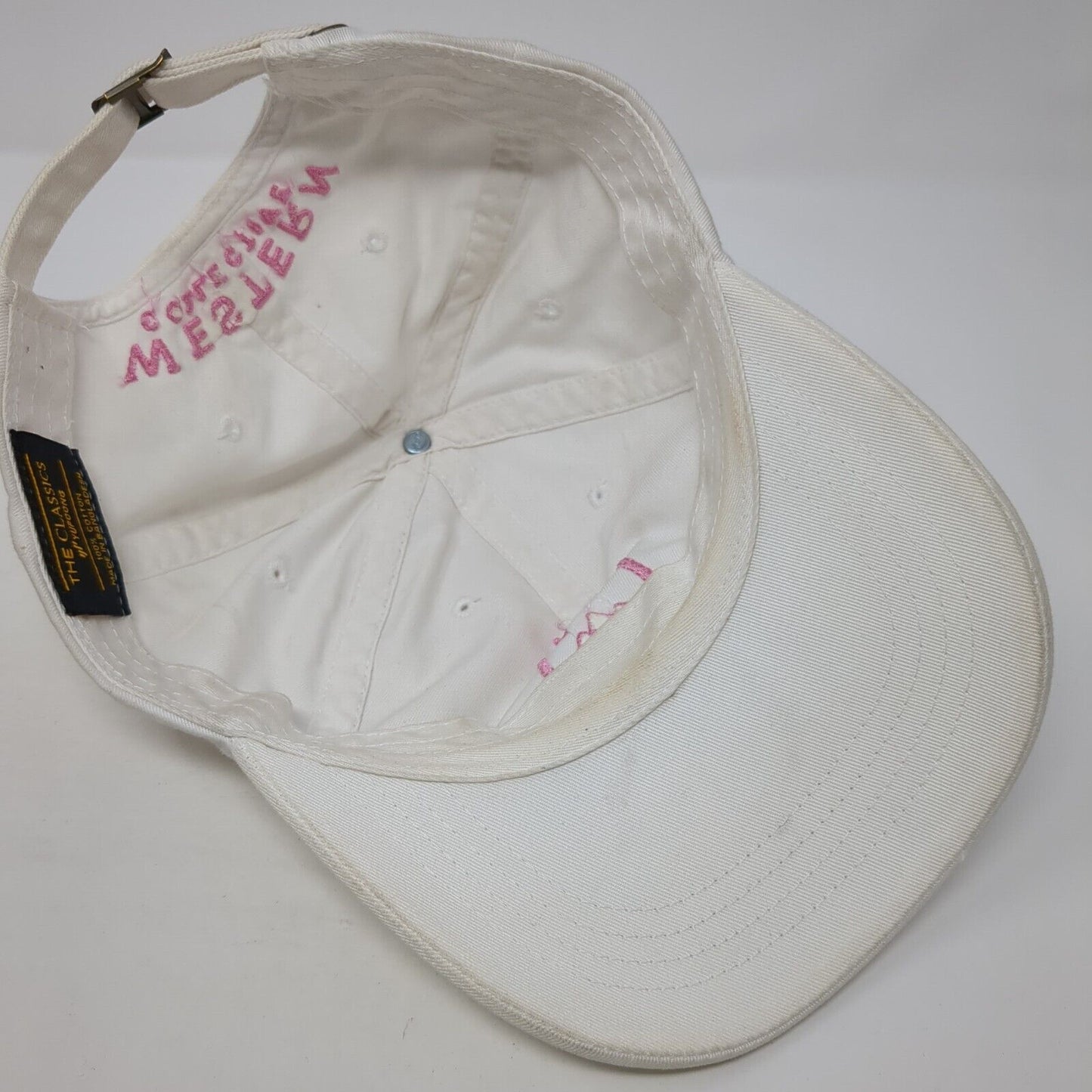 Western Collective Slideback Hat White One Size Adjustable Yupoong