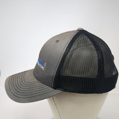 Richardson Trucker Hat Gray One Size F.S. Scarbrough Civil Contractors Snapback