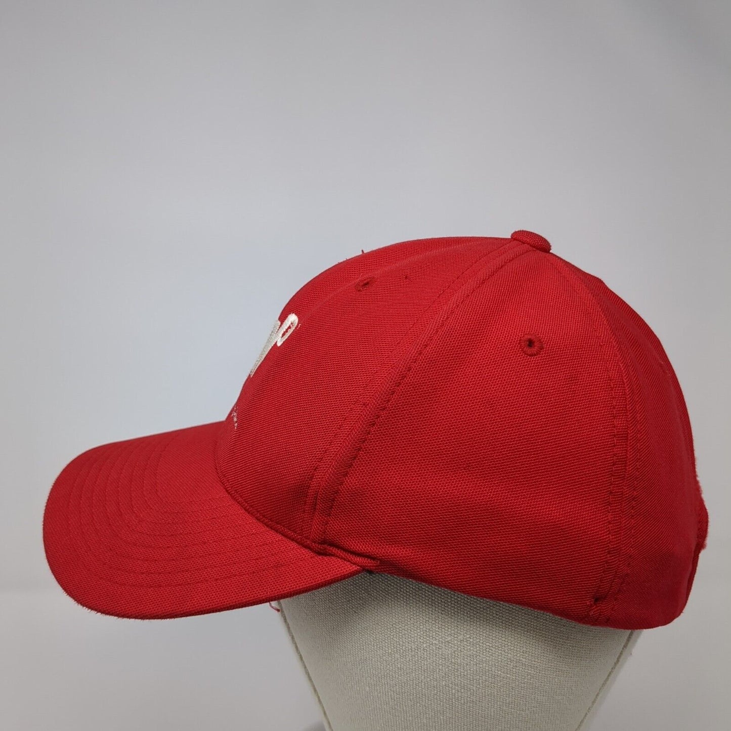 JUMP Jack's Urban Meeting Place Strapback Hat Red One Size Flexfit 110