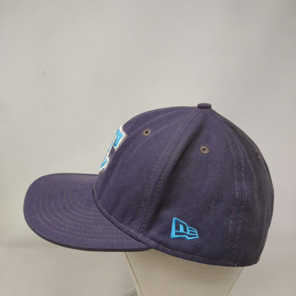 Cleveland Guardians Fitted Hat Blue 7 3/4 New Era 59Fifty Embroidered Logo MLB