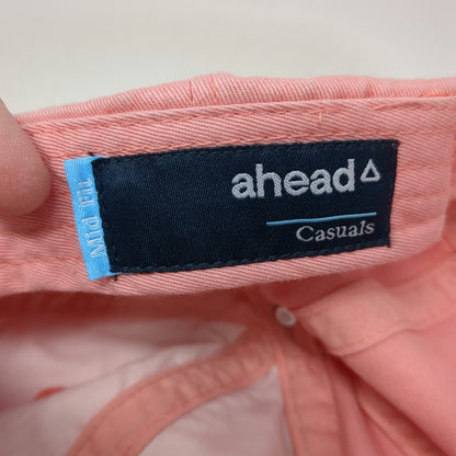 Ahead Baseball Cap Pink One Size USGA Boatwright Hat Cotton Slideback Golf