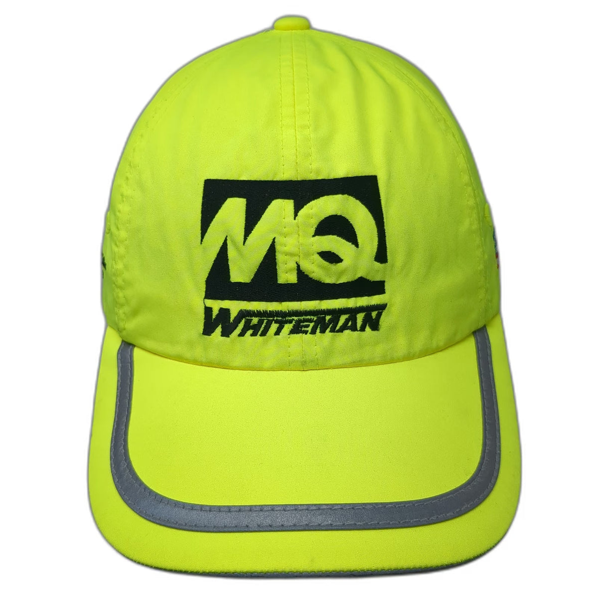 Port Authority Baseball Cap Green OSFM MQ Whiteman Reflective High-Vis Boise Hat