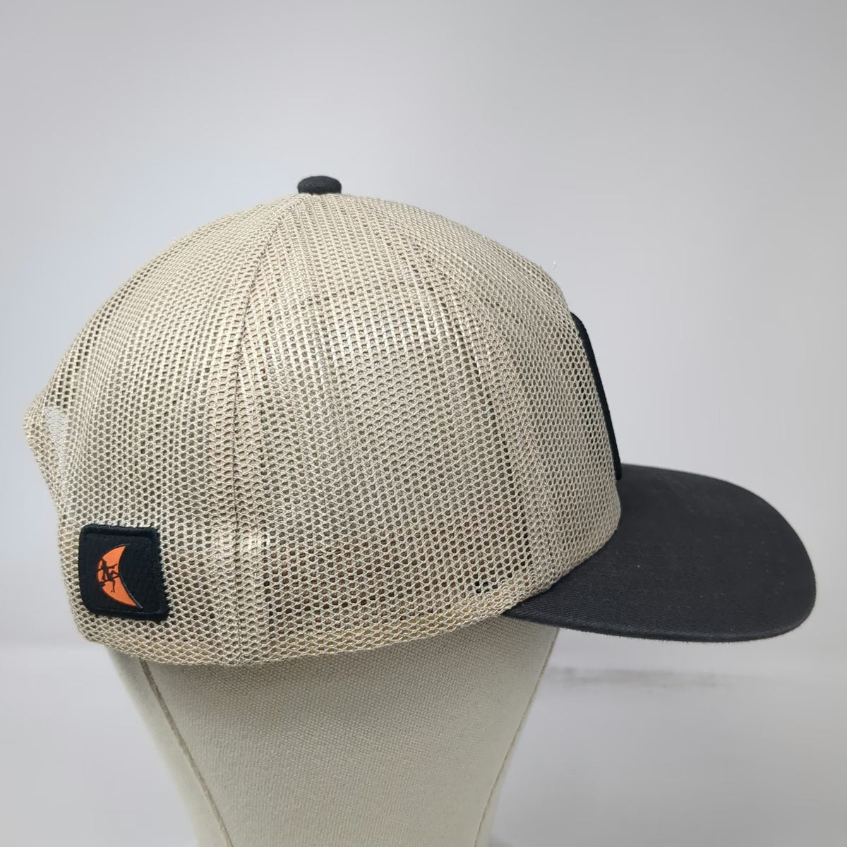 Ditch Witch Trucker Hat Beige Gray One Size Mesh Back Snapback Patch Heavy Duty