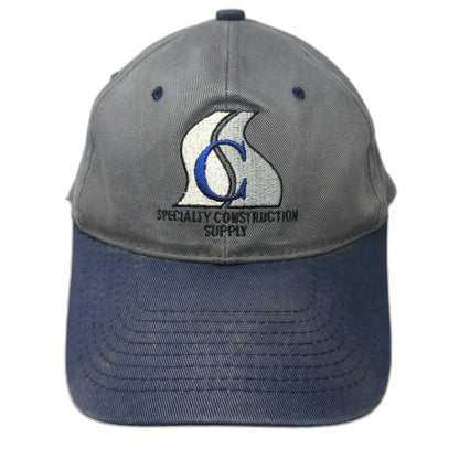 Headliner Baseball Cap Gray One Size Specialty Construction Supply Cotton Hat