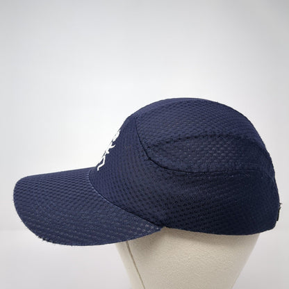 Fleet Feet Sports 5 Panel Cap Blue One Size Adjustable Embroidered Bay Marathon
