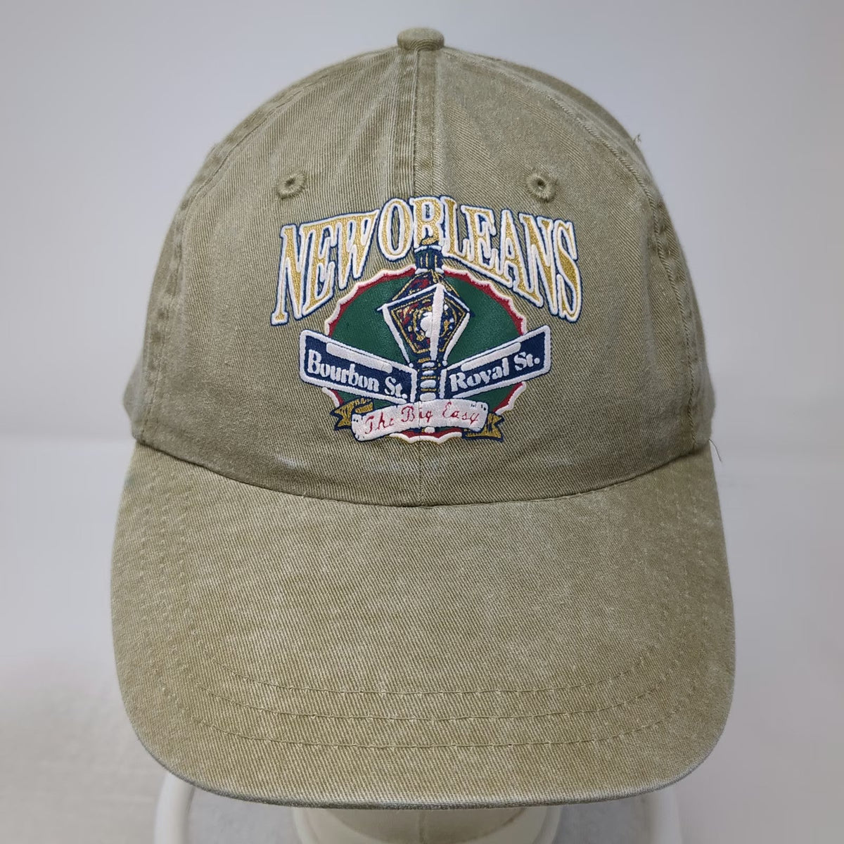 Falcon Baseball Cap Brown One Size New Orleans Bourbon Royal St The Big Easy Hat