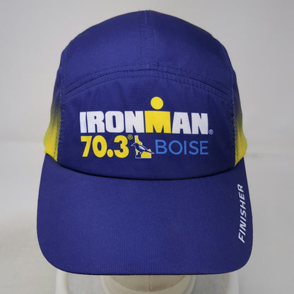 BOCO Gear Ironman 70.3 Boise Finisher Triathlon Blue Baseball Cap One Size Hat