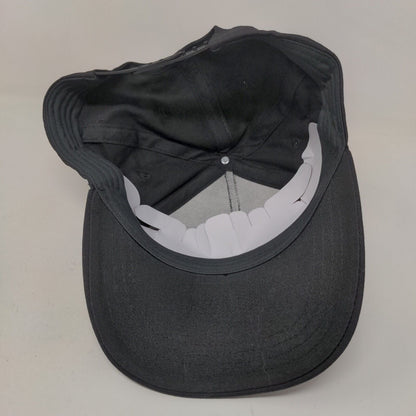 Unbranded Men's Snapback Hat Black White Graphic Bananas Logo