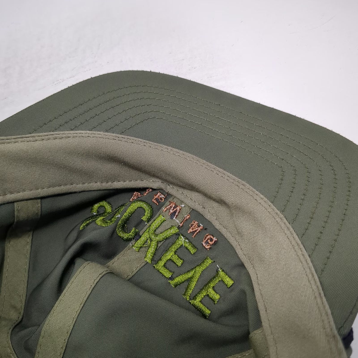 Pacific Headwear Baseball Cap Green One Size Sockeye Brewing Rope Slideback Hat