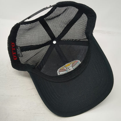 Otto Trucker Hat Brown One Size Cork Mesh Snapback Fusion Frites Llama Patch