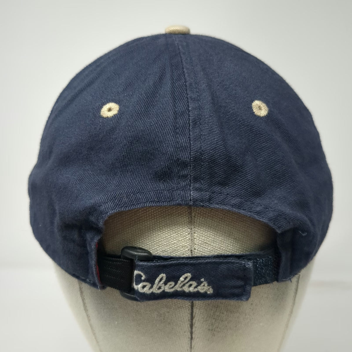 Cabela's Baseball Cap Blue One Size 1961 Eagle Mountain Patch Strapback Hat