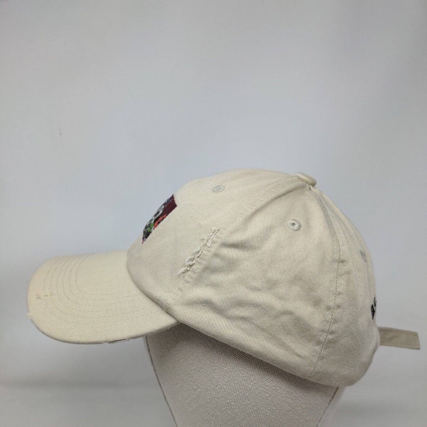 Blvk Savage Skull Patch Slideback Hat Tan One Size Adjustable District