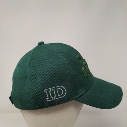 Idaho Established 1890 Strapback Hat Green 59cm Adjustable Embroidered Polyester